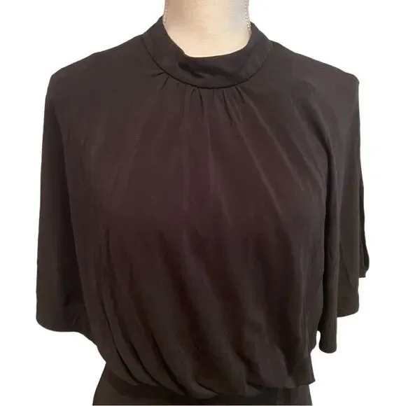 Trina Turk Black Maxi Dress Size US 6 - Picture 4 of 9